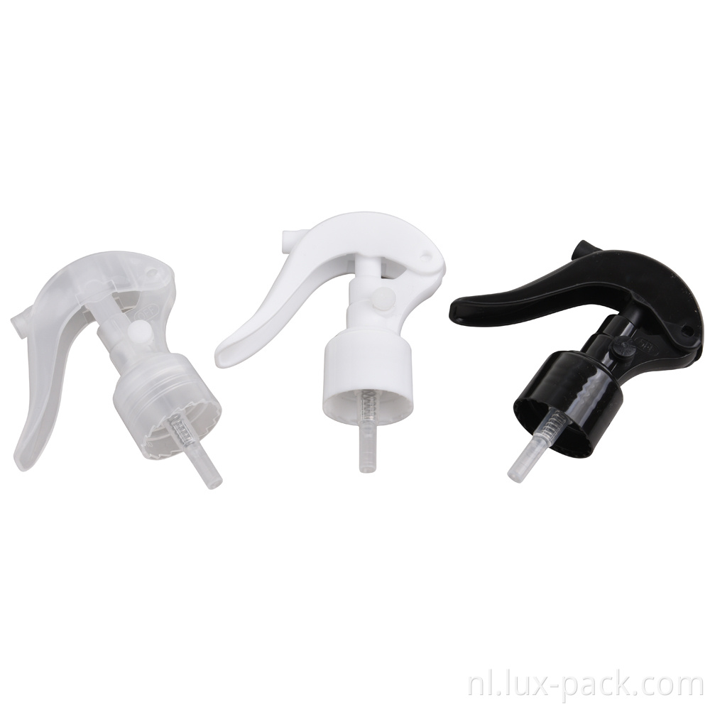 28/410 Groothandel Black Trigger Sprayer Plastic Landbouw in voorraad Fine Mist Spray Pump